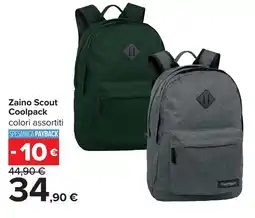 Carrefour Zaino Scout Coolpack offerta