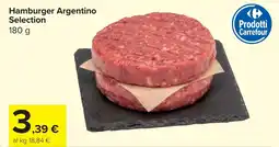 Carrefour Market Hamburger Argentino Selection offerta