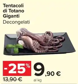 Carrefour Market Tentacoli di Totano Giganti offerta