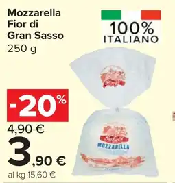 Carrefour Market Mozzarella Fior di Gran Sasso offerta