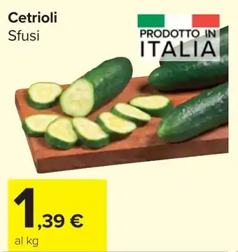 Carrefour Market Cetrioli offerta