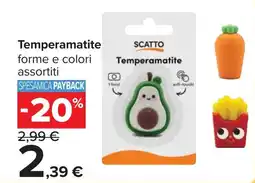 Carrefour Temperamatite offerta