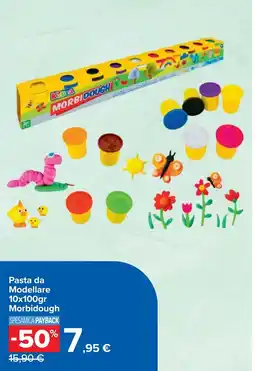 Carrefour Pasta da Modellare Morbidough offerta