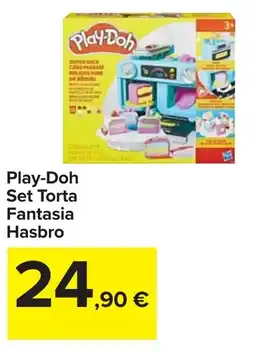 Carrefour Play-Doh Set Torta Fantasia Hasbro offerta