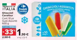 Carrefour Market Ghiaccioli Carrefour offerta