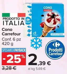 Carrefour Market Cono Carrefour offerta
