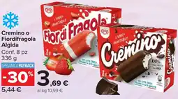 Carrefour Market Cremino o Fiordifragola Algida offerta