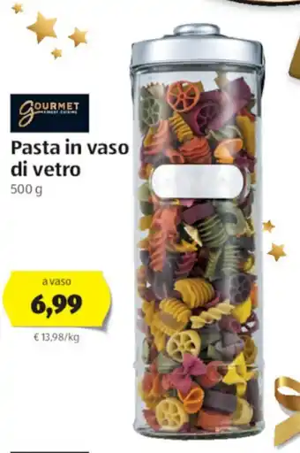 ALDI Gourmet Pasta in vaso di vetro 500g offerta