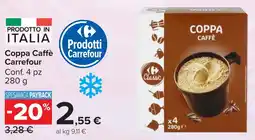 Carrefour Market Coppa Caffè Carrefour offerta