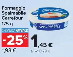 Carrefour Market Formaggio Spalmabile Carrefour offerta