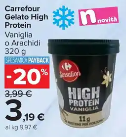 Carrefour Market Carrefour Gelato High Protein offerta