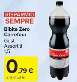 Carrefour Market Bibite Zero Carrefour offerta