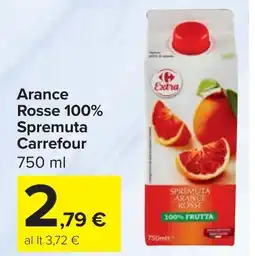 Carrefour Market Arance Rosse 100% Spremuta Carrefour offerta