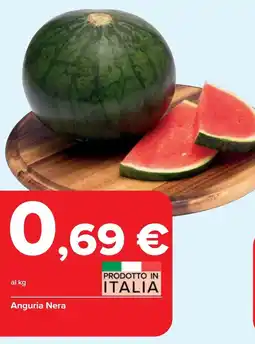 Carrefour Anguria Nera offerta