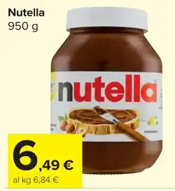 Carrefour Market Nutella offerta