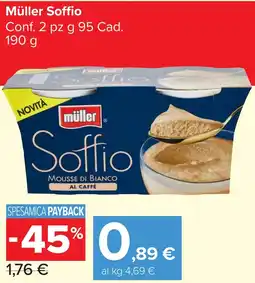 Carrefour Market Müller Soffio offerta