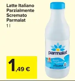 Carrefour Market Latte Italiano Parzialmente Scremato Parmalat offerta