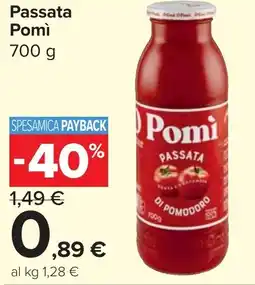 Carrefour Market Passata Pomì offerta