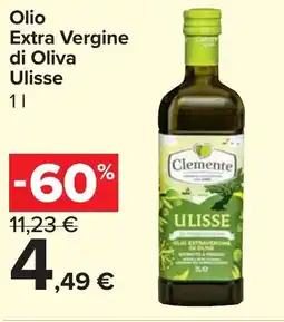 Carrefour Market Olio Extra Vergine di Oliva Ulisse offerta