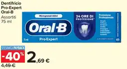 Carrefour Market Dentifricio Pro-Expert Oral-B offerta