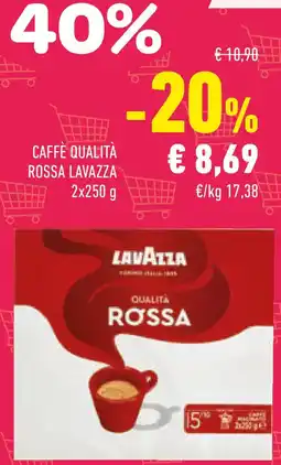 Conad Caffè Qualità Rossa Lavazza offerta