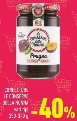 Conad Confetture le conserve della nonna vari tipi offerta