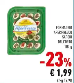 Conad Formaggio aperifresco sapori dell'orto offerta