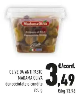 Conad Olive da antipasto madama oliva denocciolate e condite offerta