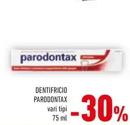 Conad Parodontax dentifricio parodontax vari tipi offerta