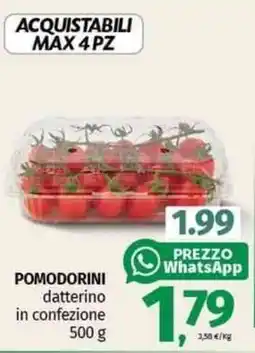 Pam POMODORINI datterino in confezione offerta