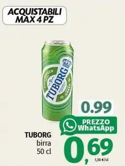 Pam TUBORG birra offerta
