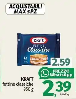 Pam KRAFT fettine classiche offerta