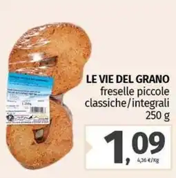 Pam LE VIE DEL GRANO freselle piccole classiche/integrali offerta