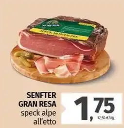 Pam Senfter gran resa speck alpe all'etto offerta