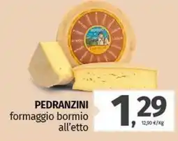 Pam PEDRANZINI formaggio bormio all'etto offerta