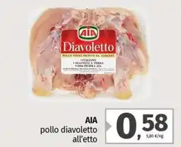Pam AIA pollo diavoletto all'etto offerta
