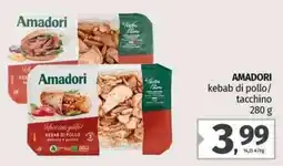 Pam AMADORI kebab di pollo/ tacchino offerta