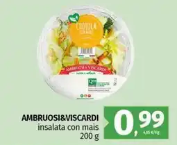 Pam AMBRUOSI&VISCARDI insalata con mais offerta