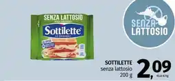 Pam SOTTILETTE senza lattosio offerta