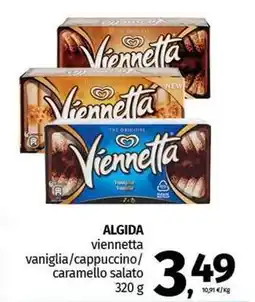 Pam ALGIDA viennetta vaniglia/cappuccino/ caramello salato offerta