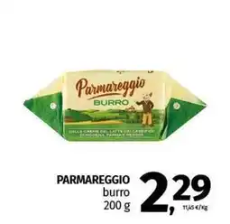 Pam PARMAREGGIO burro offerta