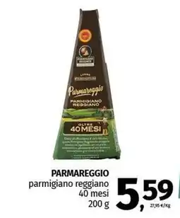 Pam PARMAREGGIO parmigiano reggiano 40 mesi offerta