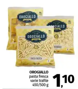 Pam OROGIALLO pasta fresca varie trafile offerta