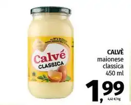 Pam CALVÈ maionese classica offerta