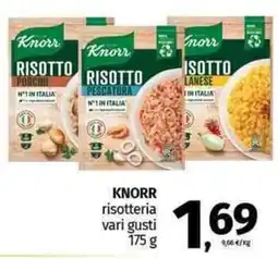 Pam KNORR risotteria vari gusti offerta