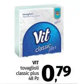 Pam VIT tovaglioli classic plus 48 Pz offerta