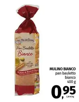 Pam MULINO BIANCO pan bauletto bianco offerta