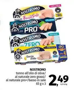 Pam NOSTROMO tonno offerta