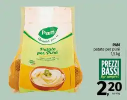 Pam PAM patate per purè offerta