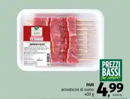 Pam PAM arrosticini di suino offerta